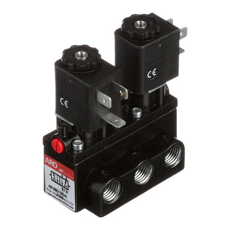 ARO A212sd-120-A Solenoid Air Control Valve – 1/4 In, 120VAC, 4-Way/2-Position