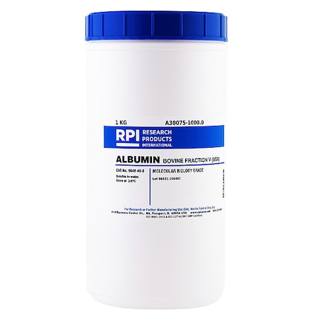 Rpi Albumin, Bovine Fraction V (BSA), 1kg A30075-1000.0