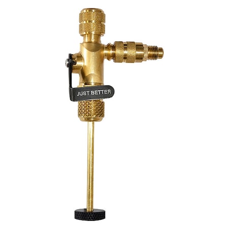Jb Industries Valve Core Remover, 3 1/4 in L, Brass A32525SV