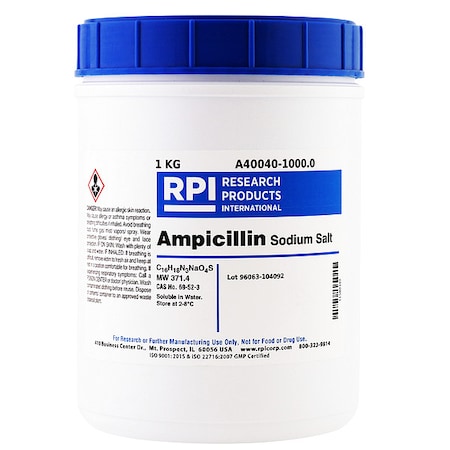 Rpi Ampicillin, Sodium Salt, 1kg A40040-1000.0