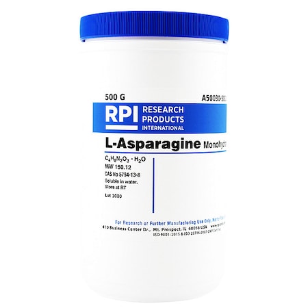 Rpi L-Asparagine Monohydrate, 500g A50030-500.0