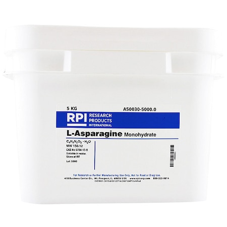 Rpi L-Asparagine Monohydrate, 5Kg A50030-5000.0