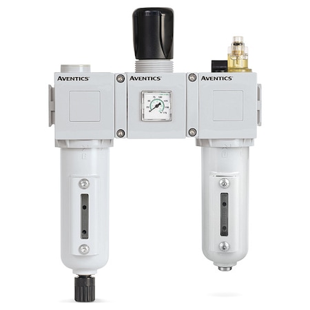 Numatics Filter Lubricator Assembly, Cap. 90 mL A652A0000019365