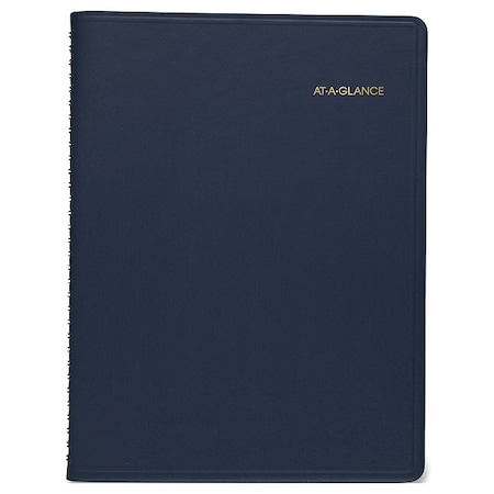 At-A-Glance Weekly Appointment Book, 11 x 8.25, Navy Cover, 13-Month: Jan 2025 to Jan 2026 70-950-20