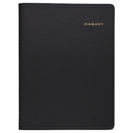 At-A-Glance Weekly Appointment Book, 11 x 8.25, Black Cover, 14-Month (July to Aug): 2024 to 2025 70-957-05