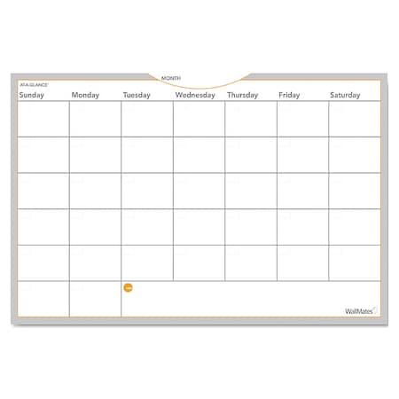 At-A-Glance Dry Erase Weekly Calendar, 36"x24", White, 24", 36", White AW602028