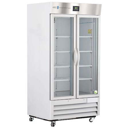 American Biotech Supply Laboratory Refrigerator, Wht, 81-3/4 in H ABT-HC-LP-36