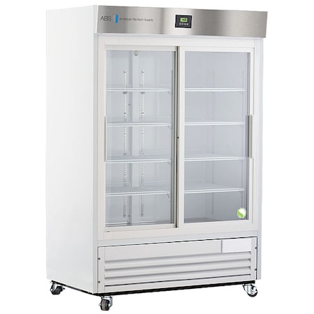 American Biotech Supply Laboratory Refrigerator, Wht, 81-3/4 in H ABT-HC-LP-47