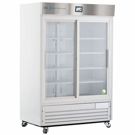 American Biotech Supply Laboratory Refrigerator, Wht, 81-3/4 in H ABT-HC-LP-47-TS