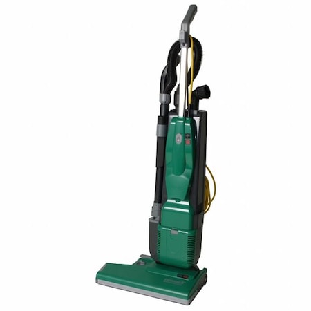 Bissell Commercial Upright Vacuum, 18" Cleaning W, 41 ft Cord BGU1800T