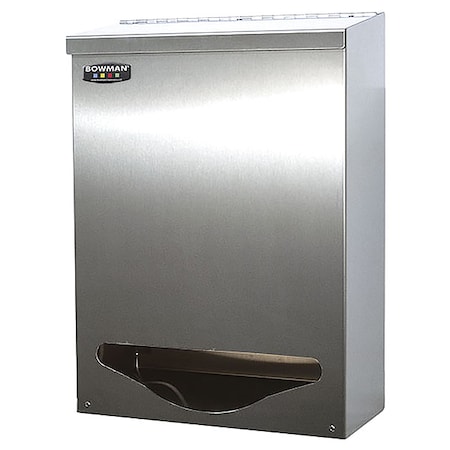 Bowman Dispensers Bulk Dispenser, Silver, 17-5/64inH BK001-0300