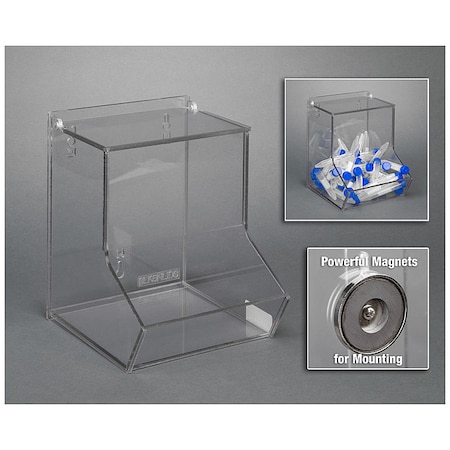 Poltex Bulk Bin With Lid-Single, 8 1/2 in H BLKBNLIDS-M