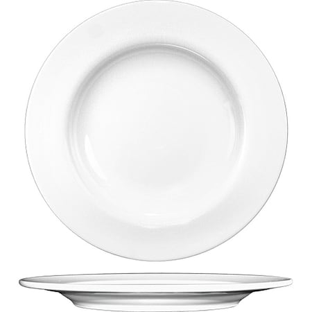 Iti Dinner Plate, 9" Dia, Bright White, PK24 BL-88