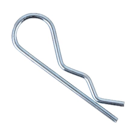 Zoro Select Bridge Cotter Pin, 3/64 in Dia, 19/32 in L, Spring Wire WWG-BP221