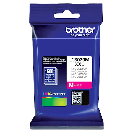 Brother Brother LC3029M Original Ink Cartridge - Inkjet - Super High Yield - Magenta LC3029M
