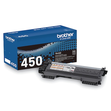 Brother Brother TN450 Toner Cartridge - Laser - High Yield - 2600 Pages - Black - 1 Each TN450