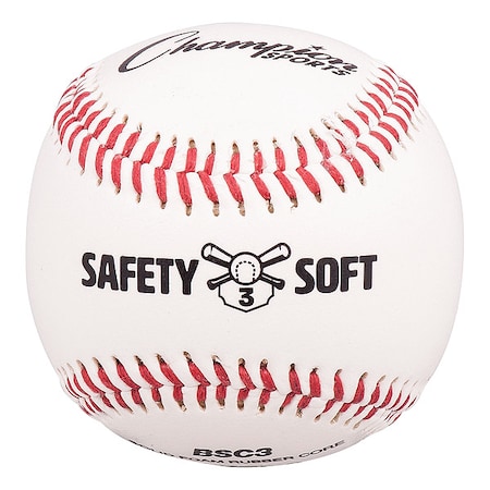 Champion Sports Baseball Set, White bsc3