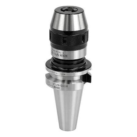 Lyndex-Nikken Keyless Drill Chuck 0.312" Cap., BT30 Mounting Size, Steel BT30-NPU8-70