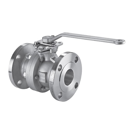 Keckley 6" Flanged Stainless Steel Ball Valve Inline BVF2RF4FSSRGSL-600
