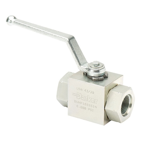 Parker High Pressure Hydraulic Ball Valve BVHP16SSS1V