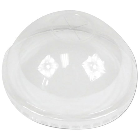 Zoro Select PET Cold Cup Dome Lids, Fits 14 oz to 24 oz Plastic Cups, Clear, PK1000 BWKPETDOME