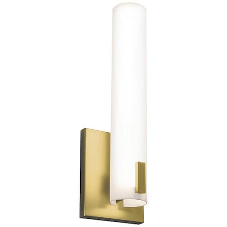 Afx LED Sconce, 120 V, 3 3/4" L, 4 1/2" W BWNS051412L30D1SB