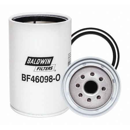 Baldwin Filters Fuel Filter, 6-9/32" H x 6-9/32" L BF46098-O