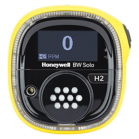 Honeywell Single-Gas Detector, Audible, Vibrating, Visual, 1 yr Battery Life BWS1-R-Y