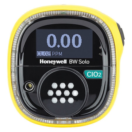 Honeywell Single-Gas Detector, Audible, Vibrating, Visual, 1 yr Battery Life BWS1-V-Y