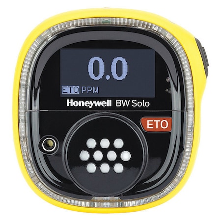 Honeywell Single-Gas Detector, Audible, Vibrating, Visual, 1 yr Battery Life BWS1-E-Y