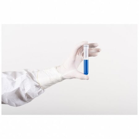 Ansell BioClean(TM), Disposable Gloves, 5.51 mil Palm, Nitrile, Powder-Free, 8, 200 PK, White BEXS