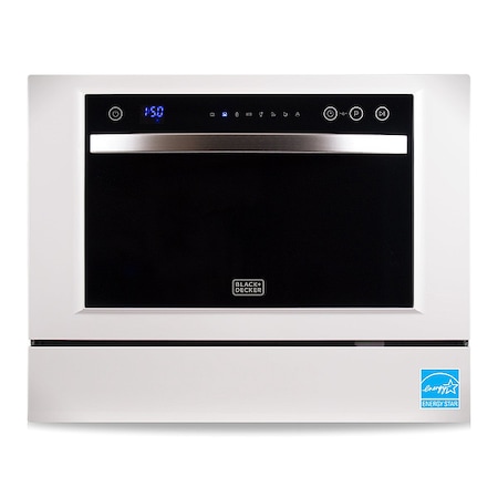 Black & Decker Dishwasher, 17 1/4 in, 21 1/2 in BCD6W