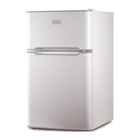 Black & Decker Refrigerator, White, 32 3/4 in H BCRDK32W