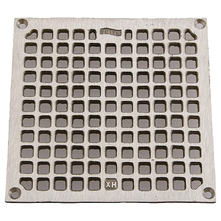 Jay R. Smith Manufacturing w/Screws Grate, Nickel Bronze, Screw, 6 9/16 in B07NBG