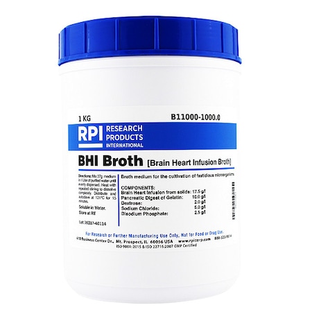 Rpi Brain Heart Infusion Broth, 1kg B11000-1000.0
