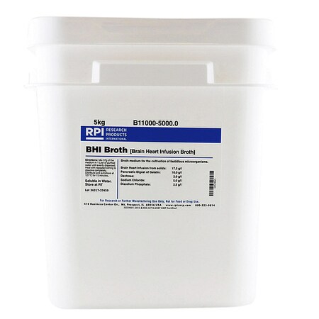 Rpi Brain Heart Infusion Broth, 5kg B11000-5000.0