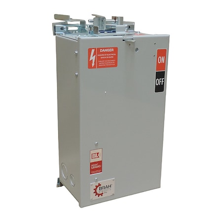 Brah Electric Bus Plug, 100 A, 600V, B3F; P3F, H, J, R, 3 Phase, 3 Wire B3F3610