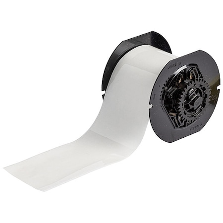 Brady ContinuousLabelStock, Clear, Gloss, 3inW B33C-3000-430