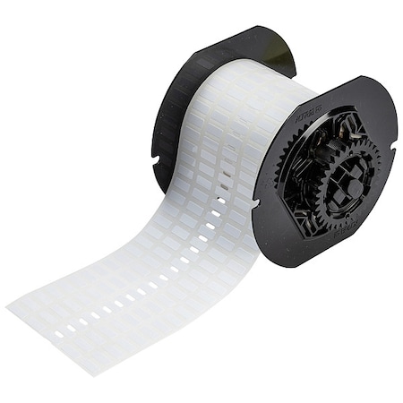 Brady Pre-Cut Label Stock Roll, White, Gloss B33-343-423