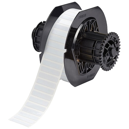 Brady Label Roll, White, Labels/Roll: 5000 B33-43-718