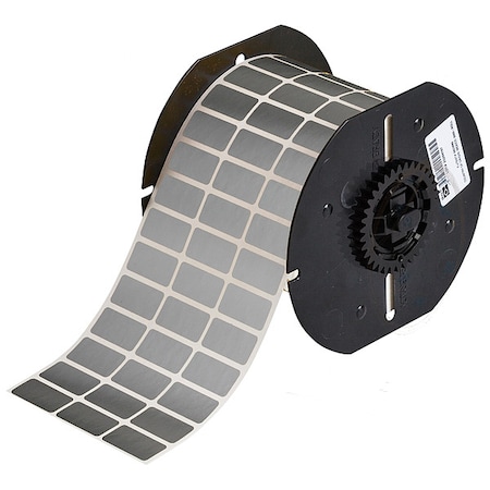 Brady Pre-Cut Label Stock Roll, Gray, Satin B33-5-413