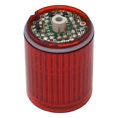 Patlite Tower Light Module, 24V DC, 30 mm Dia., 35 mm Height B72100182-1F1