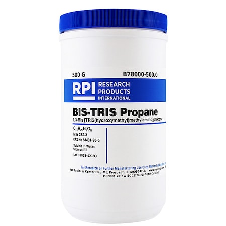 Rpi BIS-Tris Propane, 500g B78000-500.0