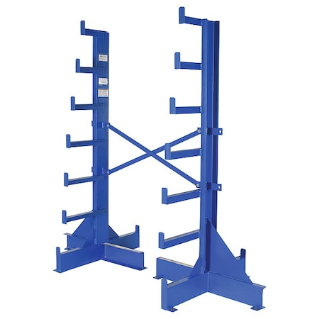 Vestil Bar Rack Starter Unit - Single-Sided BAR-R-84-S