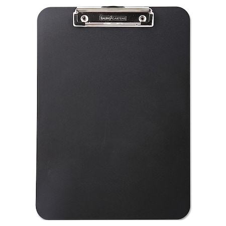 Zoro Select 8-1/2" x 11" Clipboard, 1/2" capacity, Black 61624