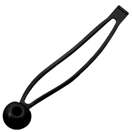 The Better Bungee Ball, 12" W, Black, PK4 BBB12BK