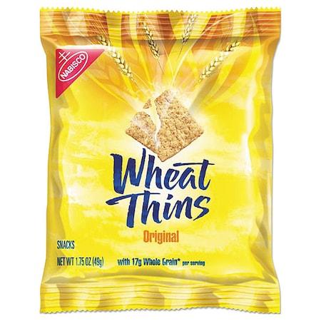 Nabisco Wheat Thins Crackers, Original, 1.75 oz Bag, PK72 00 19320 00798 00