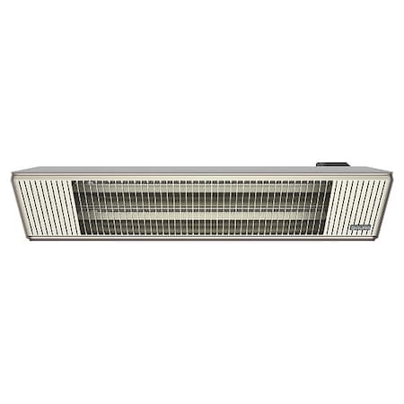 Aura Electric Infrared Heater, 1 Phase, Aluminum, 240V AC CF60240SS