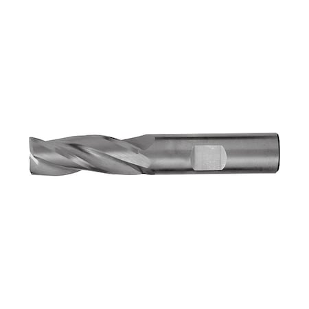Cleveland 3-Flute SC HP CrnRad Single EndMill for Steel&Stainless CTD CEM-EMS-3 7/16x7/16x9/16x2-1/2x0.02CR C60385