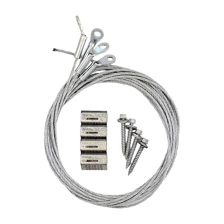 Durodyne Suspension Kit, w/ 3/4" Tech Screw, 150 lb 32010